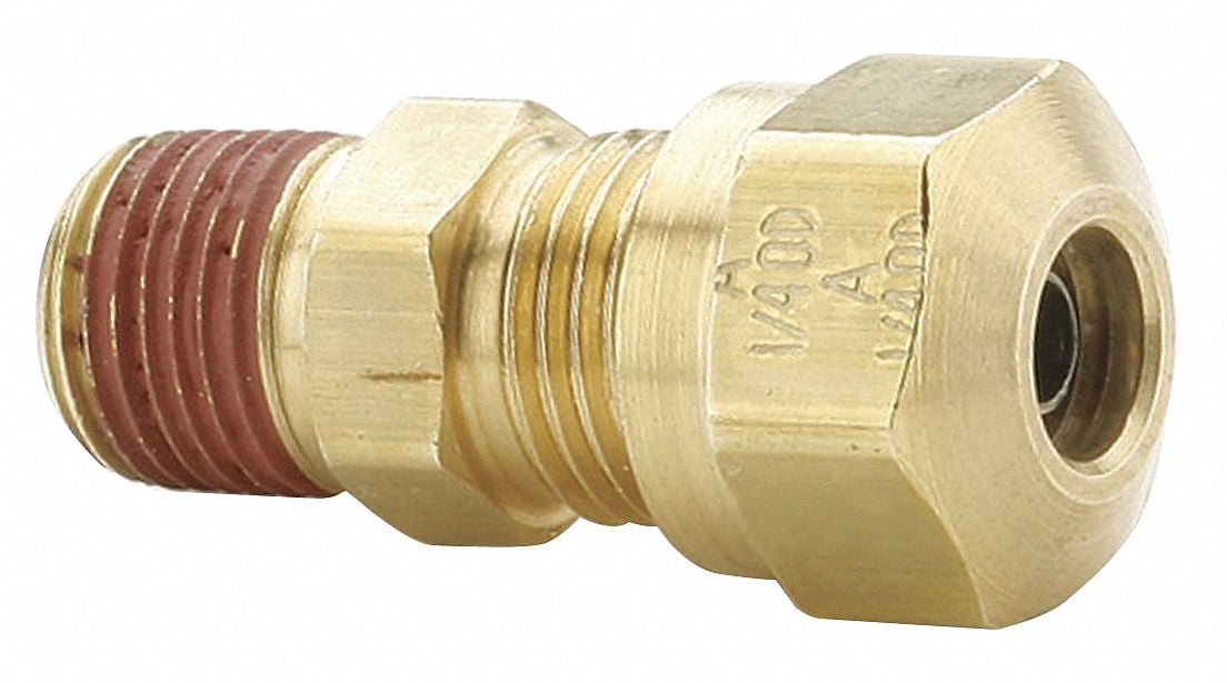 Parker 66C-5-4 5/16 Compression x 1/4 FNPT Brass Connector 10Pk 