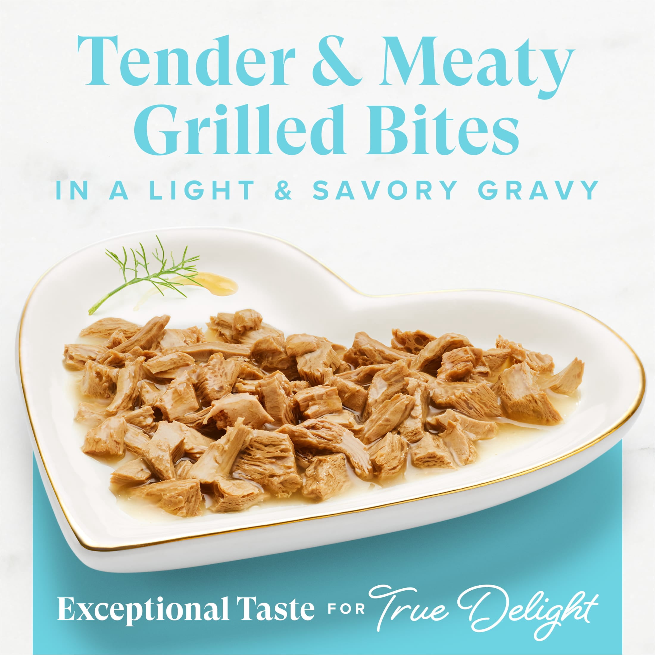 Purina Fancy Feast Grilled Tuna Feast Gourmet Wet Cat Food in Savory Gravy, 3 oz, 24 Pack