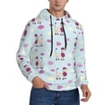 thumbnail image 2 of Goofa Poodle Dog for Men's Hooded Sweatshirt - Lightweight Pullover Hoodie with Kangaroo Pocket, Perfect for Everyday Wear-Large, 2 of 7