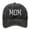 A-Black177, variant on Hats MOM Embroidered Printed Custom Round Top Design Unisex Baseball Twill Curved Visor Solid Color Caps Headwear