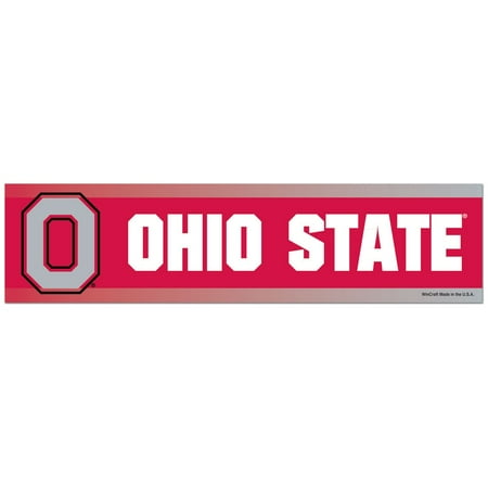 Ohio State Buckeyes Shaft - Ohio State Buckeyes Official NCAA 12 inch x 3 inch Bumper Sticker by WinCraft