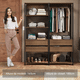 thumbnail image 5 of Ropero Closet Guardarropas Madesa Valencia 140cm MN, 5 of 6