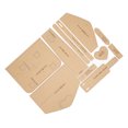 thumbnail image 1 of Bolso de Hombro Patrón de Plantilla Acrílica, Precisión 11 PC Plantillas de Cuero de Alta Resistencia Duradera Para El Trabajo Manual de Bricolaje, 1 of 7