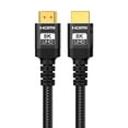 thumbnail image 2 of 8K Long HDMI Cable 15FT Ultra HD Cable High-Speed Lead 48Gbps, HDMI Braided Cables (8K@60Hz 7680x4320, 4K@120Hz) Supports Dynamic HDR 10 eARC, Dolby Atmos Compatible with Roku TV/PS5/HDTV, 2 of 9