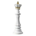 thumbnail image 1 of Figurine d'Échecs Statue Internationale Roi Reine Chevalier Décoration en Résine, 1 of 1