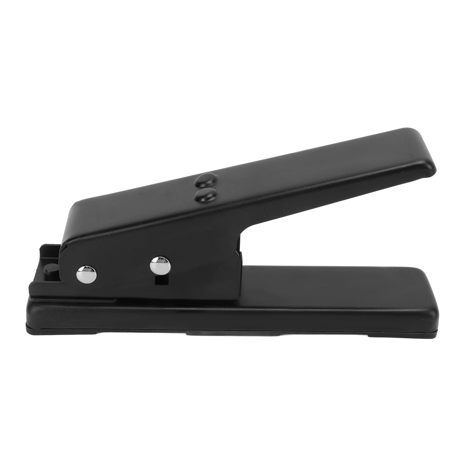 Guitar Pick Maker Black Portable Guitar Pick Punch Cutter with Pickup Strip Sheet Sand Paper for DIY