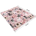 thumbnail image 3 of French Bulldog Dog Pattern with Pioneer Flower Blanket,Comfortable Soft Lamb Wool Throw Blanket,All Season,Warm Lightweight Blankets for Sofa Bed Couch Living Room Chair,50"x60", 3 of 4