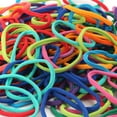 thumbnail image 5 of Weaving Loom Loops, Elastic Potholder Loops, Assorted Colors Loom Loops Refills, Weaving Loom Toys for Kids Adults DIY Crafts Supplies 12 Colors 192PCS, 5 of 12