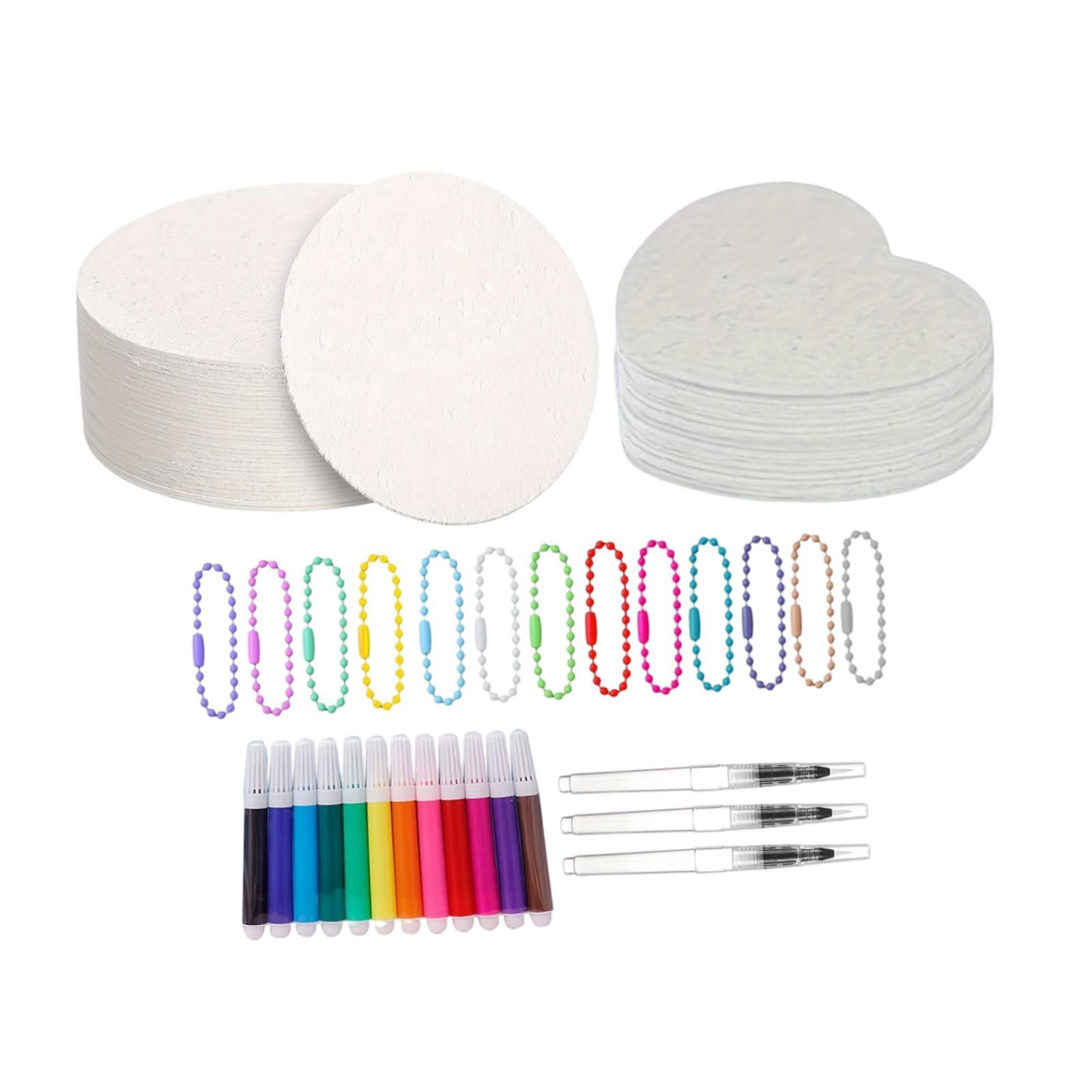 GUOOL Foam Texture Painting Kit Drawing DIY Art Set DIY Convenient Crafts Gift Home Texture Tool with Markers for Girls Kids