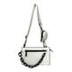 thumbnail image 1 of Bolsos de hombre, bolso de hombro, bolso bandolera pequeño, bandolera ajustable, casual Blanco, 1 of 9