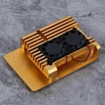 thumbnail image 3 of Protection Enclosure Box for Raspberry Pi 3 Model 2b/3b Heat Dissipation Case Accessory W/Dual Cooling Fan, 3 of 5