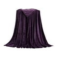 thumbnail image 2 of 59x79IN Best Comforters, Solid Color Blanket Coral Velvet Short Fleece Cover Blanket Skin Friendly Double Sided Cold Effect Blankets, for Couch, Transfer Heat to Keep Body Cool Night Sweats, 2 of 6