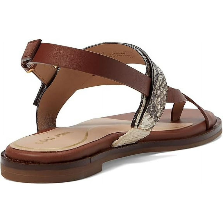 コール ハーン COLE HAAN ANICA LUX SANDAL 6B Cole Haan Women's Anica Lux Buckle Flat Sandals - Macy's