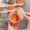 thumbnail image 2 of Silicone Sealed Fresh-Keeping Box with Lid, Leftovers Storage Box, Refrigerator Vegetable and Fruit Storage Tank, 2 of 4