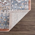 thumbnail image 6 of Hauteloom Ember Living Room, Bedroom Machine Washable Area Rug - Multi, Gray - 6'7"-Round, 6 of 19