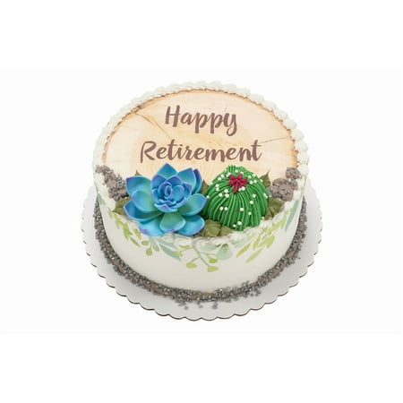 GREEN THUMB ROUND CAKE