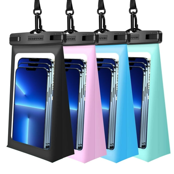 Funda de teléfono impermeable Newppon Flotable para iPhone 16 Pro Max