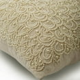 thumbnail image 2 of Throw Pillow Covers, &nbsp;Toss Pillows, Pillow Covers 12x12 inch (30x30 cm) Ivory, Cotton Throw Pillow Covers, Handmade Pillow Covers, Contemporary, Floral - Pearl Haven, 2 of 3