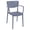Dark Gray, variant on Compamia Loft Dining Arm Chair in Dark Gray