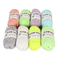 thumbnail image 2 of Glow Yarn, Luminous Yarn 8 Pcs Easy To Use  For DIY Crocheting, 2 of 8