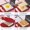 Red, variant on Specollect Multifunctional Breakfast Machine Bread Maker Toaster Stainless Steel Sandwich Panini Maker Grilled Cheese Machine Tuna Melt Omelets Non-stick Cooking Surface,Stainless Steel