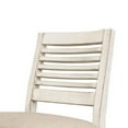 thumbnail image 3 of Suga 24 Inch Counter Height Chair, Set of 2, Turned Legs, Ivory Pine Wood- Saltoro Sherpi, 3 of 5
