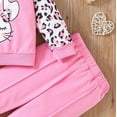 thumbnail image 6 of Gibobby Toddler Kids Little Girls Clothes Set 6 12 18 24 Months 2T 3T 4T 5T 6T 7T Cute Decor Pullover(9-12 Months,Pink), 6 of 7