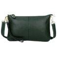 thumbnail image 1 of Bolso bandolera de piel auténtica para mujer, moderno y versátil., 1 of 5