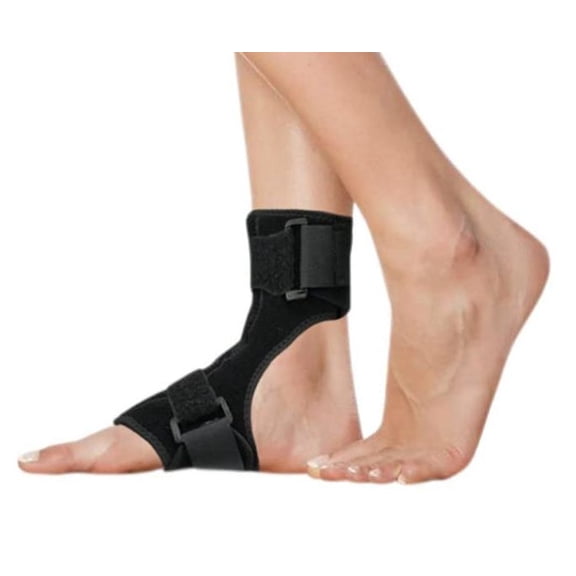 FOOT-UP - DROP FOOT BRACE, ORTHOSIS ANKLE BRACE SUPPORT COMFORT CUSHIONED ADJUSTABLE WRAP, ORTH OPINE SOFT AFO DROP FOOT BRACE ANKLE SUPPORT