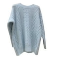 thumbnail image 3 of Pullover Sweaters for Women Women's Knit Sweater Oversized Pullover Soft Winter Warm Turtleneck Casual Loose Fit Cozy Fall Top, 3 of 3
