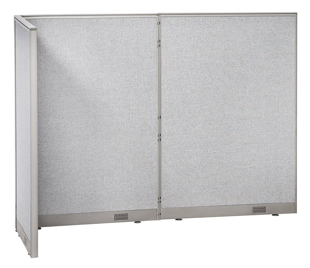 150cm Screen & Fabric Colour Choice HALF VISION Office Partition Divider h 