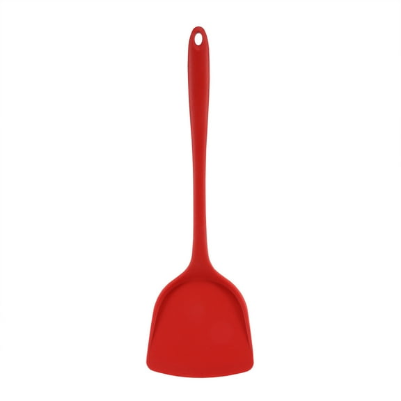 Puntoco 1Pieces Silicone Spatula , Food Grade Rubber Spatula, Upgrade Strong Handle with Ergonomic Grip, Heat Resistant Up for Nonstick Cookware, Cooking