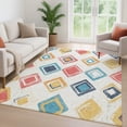 thumbnail image 6 of Addison Rugs Mayfield Premium Machine Washable Transitional Geometric Ivory Rectangle Rug, 10' x 14', 6 of 6
