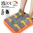 thumbnail image 1 of Electric Foot Warmer, Rapid Heating Pad for Feet, 6-Level Heating Feet Warmers Washable, Heated Slippers Christmas Gift for Wome, 1 of 5