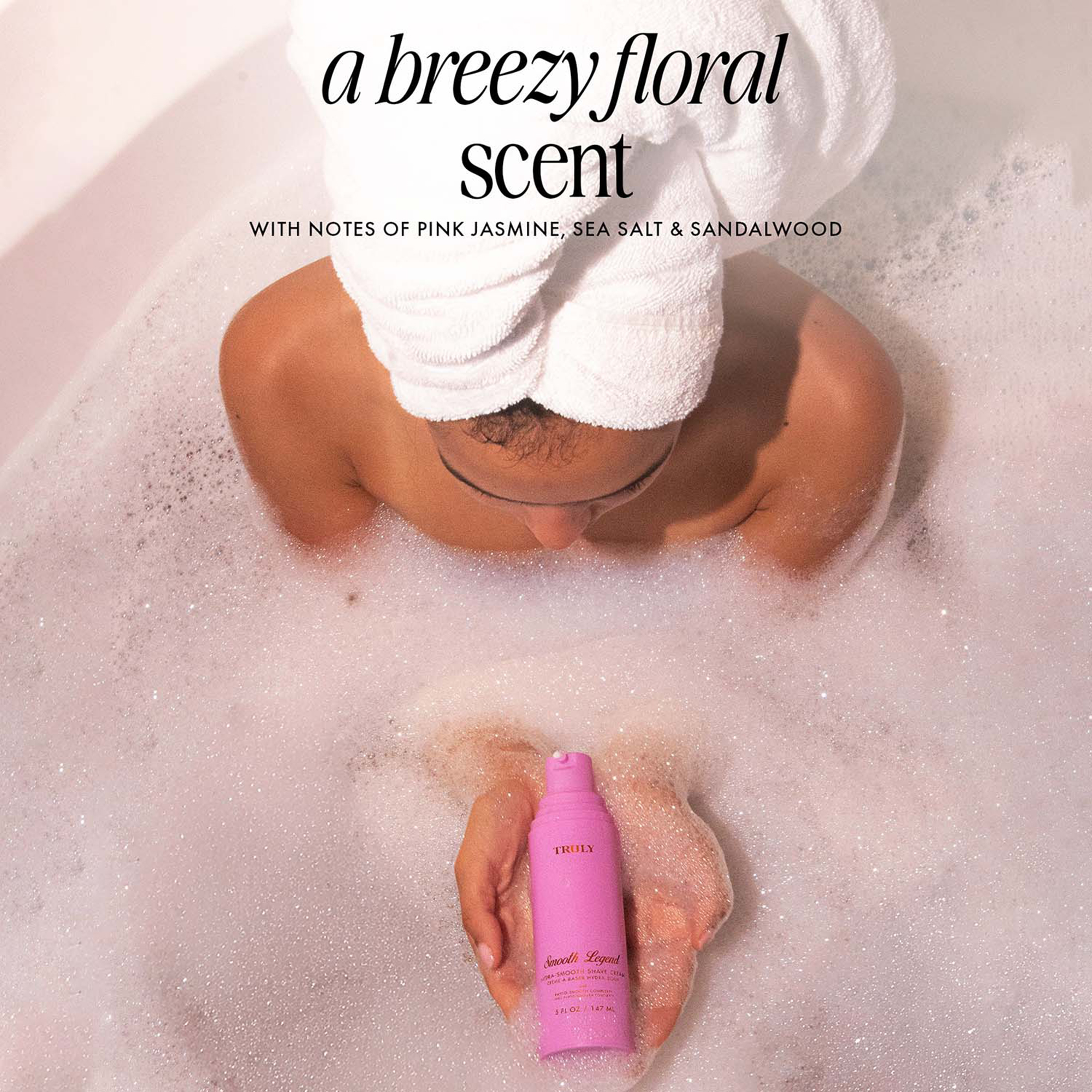 Truly Hydra-Smooth Shave Cream​ - Smooth Legend