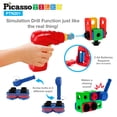 thumbnail image 3 of Kit de construcción PicassoTiles PTN201 con taladro eléctrico para niños de 3 años o más, 3 of 9