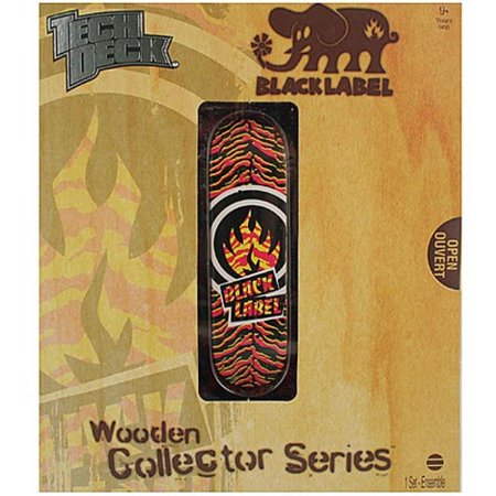 Tech Deck Wooden Collector Series Black Label - Walmart.com