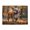 500 Pieces, variant on Bulldog Running Autumn Leaves 500-Piece Wooden Jigsaw Puzzle for Adults, Fun & Challenging Family Game, Stylish Wall Decor & Holiday Gift
