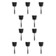 thumbnail image 2 of Kearding Reemplazo de matamoscas de acero inoxidable, antideslizante, portátil, ergonómico, 12cm, PE, PVC, para restaurante, matamoscas, negro Negro 10Conjunto, 2 of 6