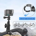 thumbnail image 2 of GUYUTING Bike Handlebar Camera Mount 360° Rotation Stable Anti-Vibration Action Cam 0.5 2.1 Inch Pipe for GoPro, 2 of 8