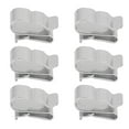 thumbnail image 1 of Solar Panel Cable Clips, Unique Structure Stainless Steel Spring Steel Corrosion Resistance 50 Pcs Photovoltaic Wire Clip Strong Stress Support  For Home, 1 of 8
