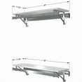 thumbnail image 2 of Arrange A Space Double Shelf Double Hang Closet System 40” White, 2 of 4