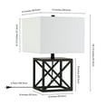 thumbnail image 6 of Modern Metal Table Lamp, 6 of 9
