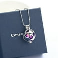thumbnail image 3 of Personalize Football Necklace for Cremation Ashes Urn Necklace for Ashes of Loved One Memorial Jewelry Necklace that Opens inside Pendent for Ashes and Chain, 3 of 6