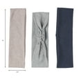 thumbnail image 4 of (4 pack) Scunci Fabric Headwrap Headband, Multicolor, 3 Count, 4 of 7