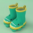thumbnail image 4 of 2022 Cartoon Shark Children's Rain Boots Baby Boys Girls Non-slip Rain Boots Water Shoes Waterproof Children's Rubber Shoes, 4 of 5