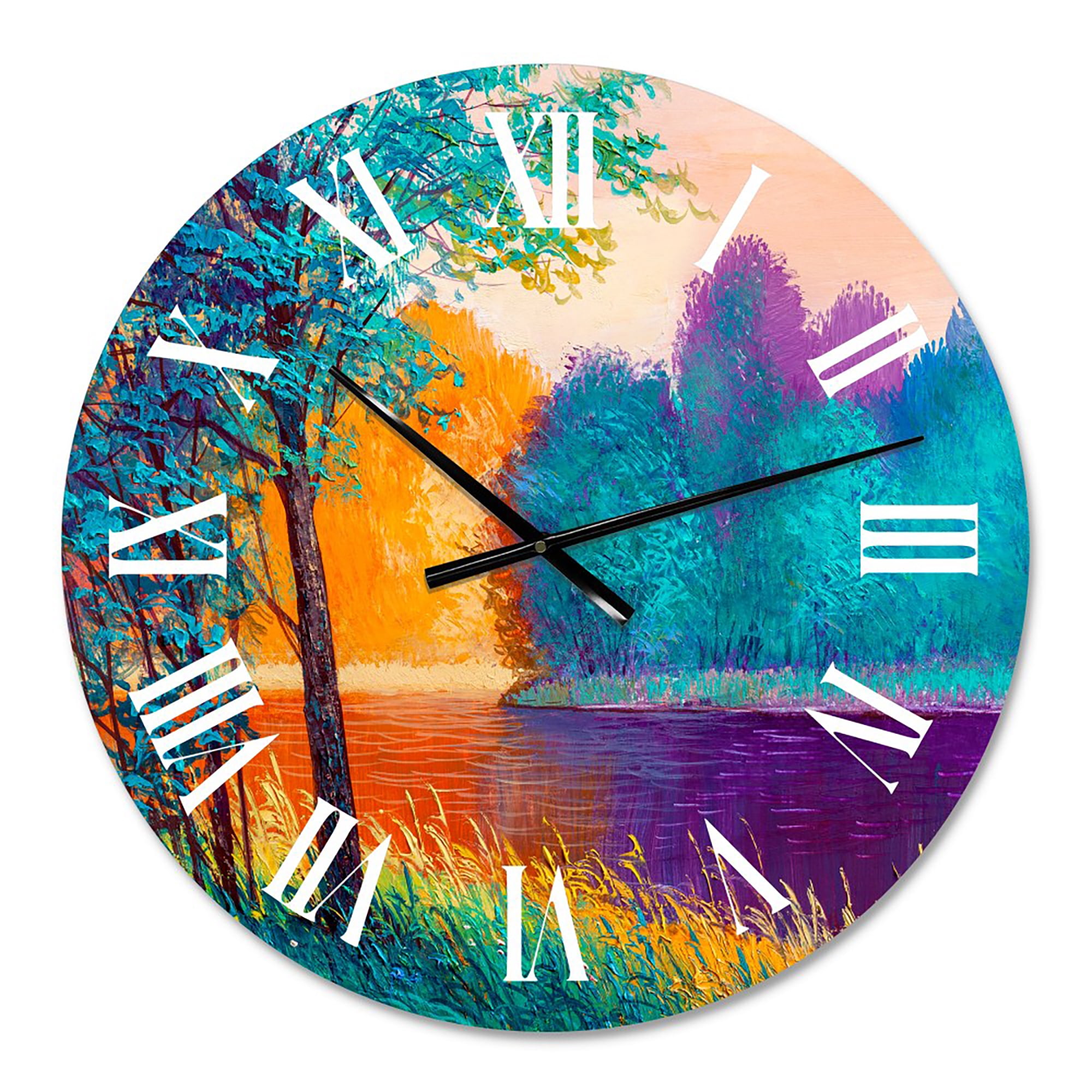 Designart 1 in Quartz Traditional Wall Clock