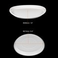 thumbnail image 2 of Uxcell Plant Saucers 10 Inch, 8 Pack Round Plastic Plant Drip Tray for Indoors Outdoors, White, 2 of 6