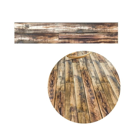 Joyfeel Clearance 5m Self Adhesive Wood Grain Floor Contact Paper Joyfeel Clearance 5m Self Adhesive Wood Grain Floor Contact Paper Covering Pvc Removable Decorative Film Wallpaper Stickers
