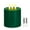 Green, variant on Large 3 Wick Flameless Candles, 4"x4" Flickering Flameless Candles with Remote & Timer, Dimmable Real Wax LED Candles Battery Operated, Electric Pillar Candles for Home Wedding Christmas Decor